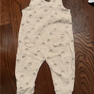 H&M Cream Baby Overalls